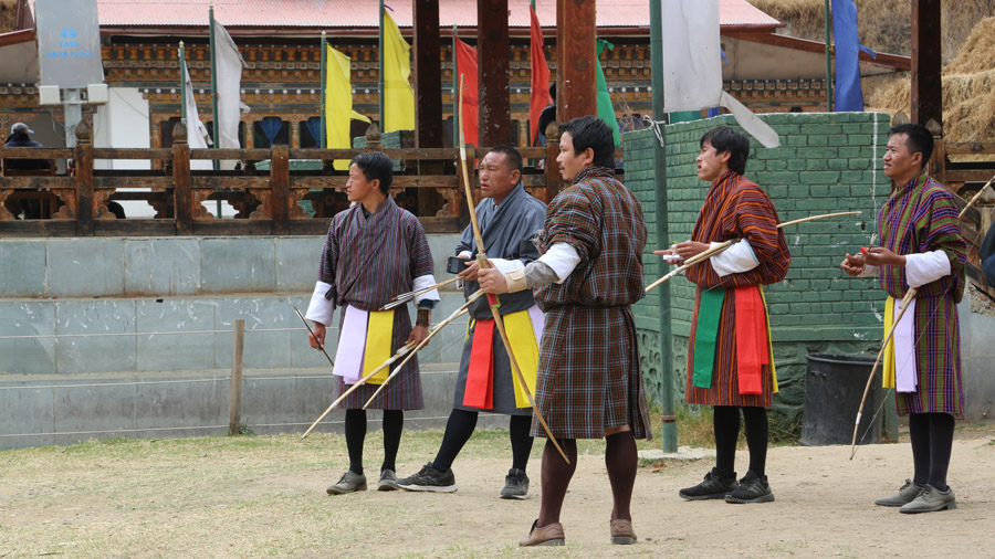 Bhoutan Tir à l'arc