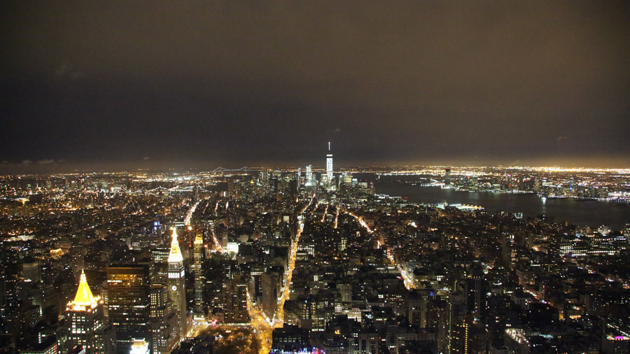 Etats-Unis New York by night