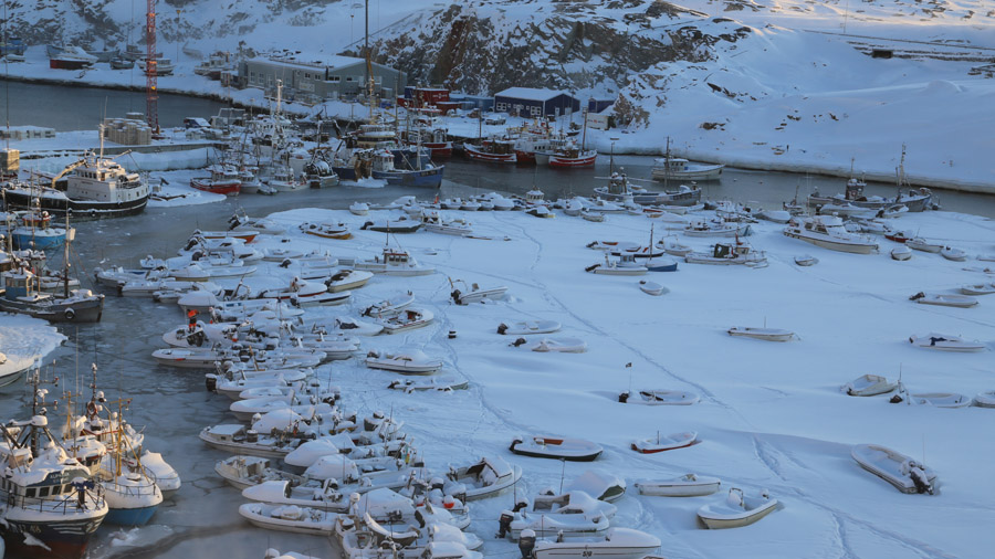 Groenland Ilulisat Port