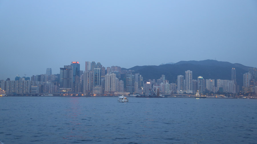 Hong Kong Baie de jour