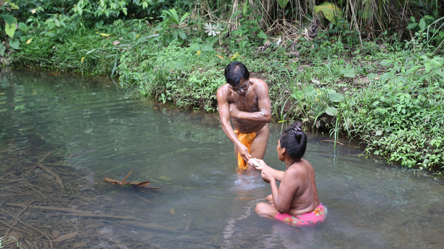 Panama Hygiene dans riviere