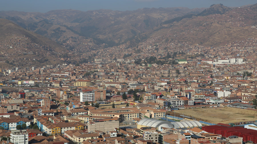 Perou Cuzco Vue de hauteur