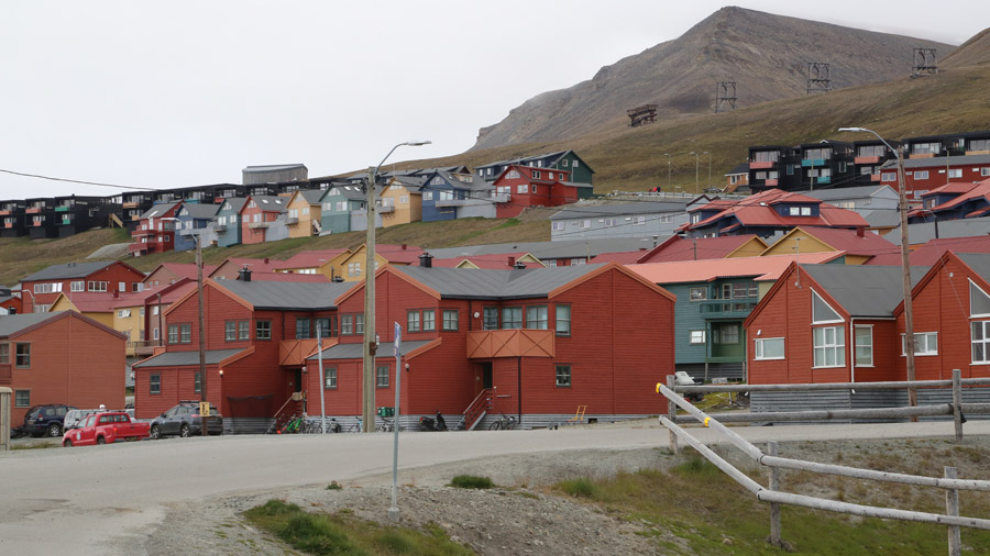 Spitzberg Longyearbyen Maisons