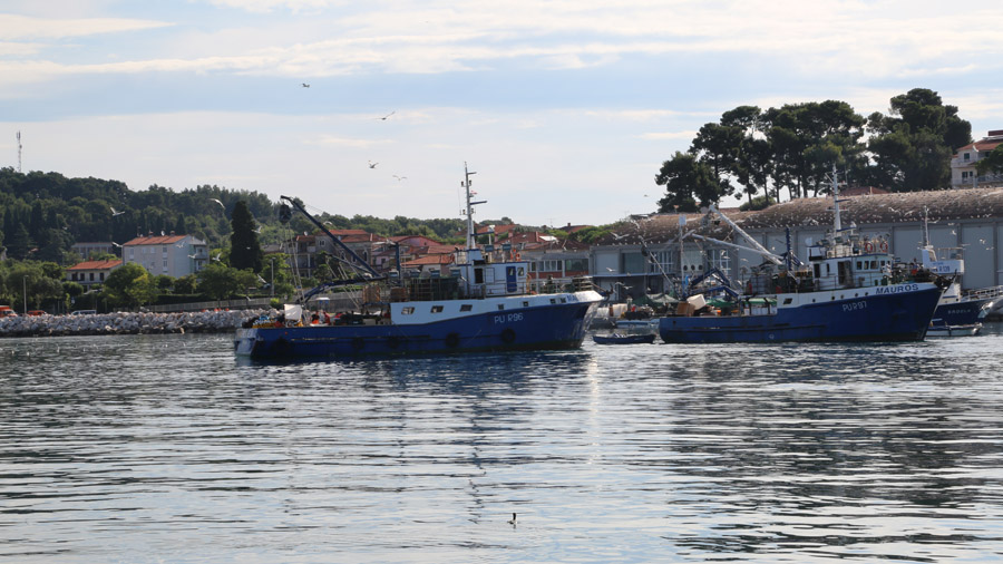 Croatie Ravinj port