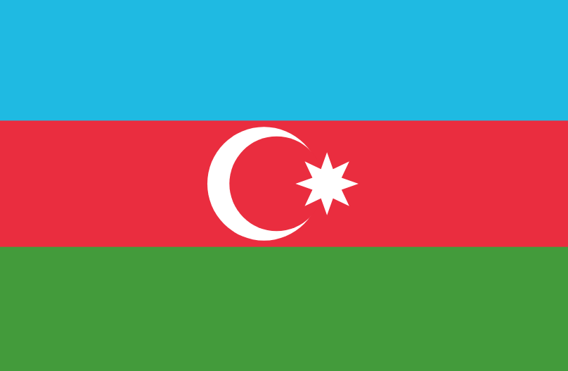 Drapeau azerbaidjan