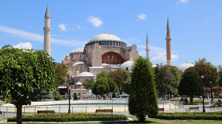 Turquie Istanbul Mosquee Sainte Sophie