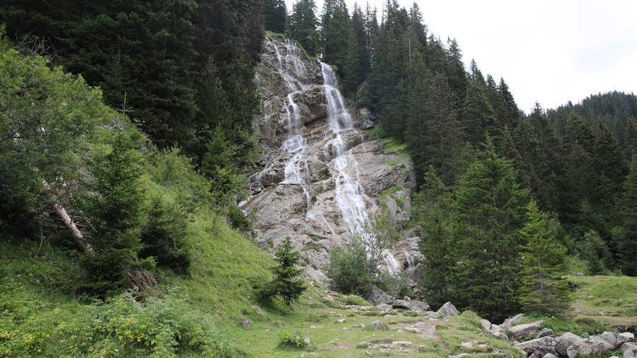 France Haute Savoie Avoriaz Cascade des Brochaux