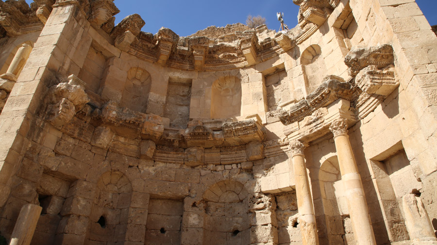 Jordanie Jerash Cathedrale