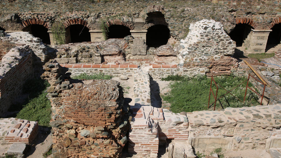 Grece Thessalonique Site archeologique