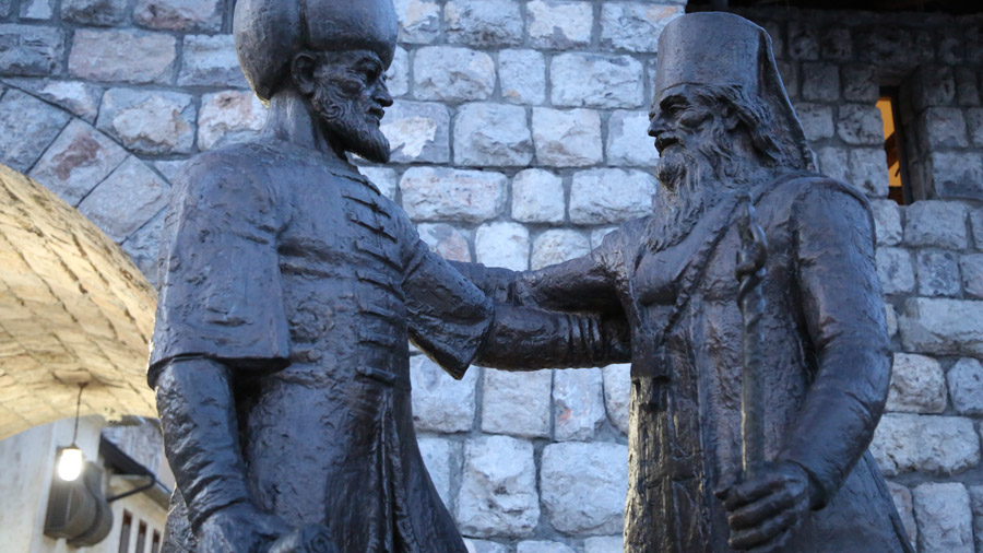 Republique serbe de Bosnie Visegrad Statue