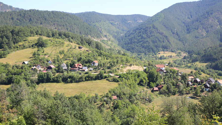 Serbie Paysage montagnard
