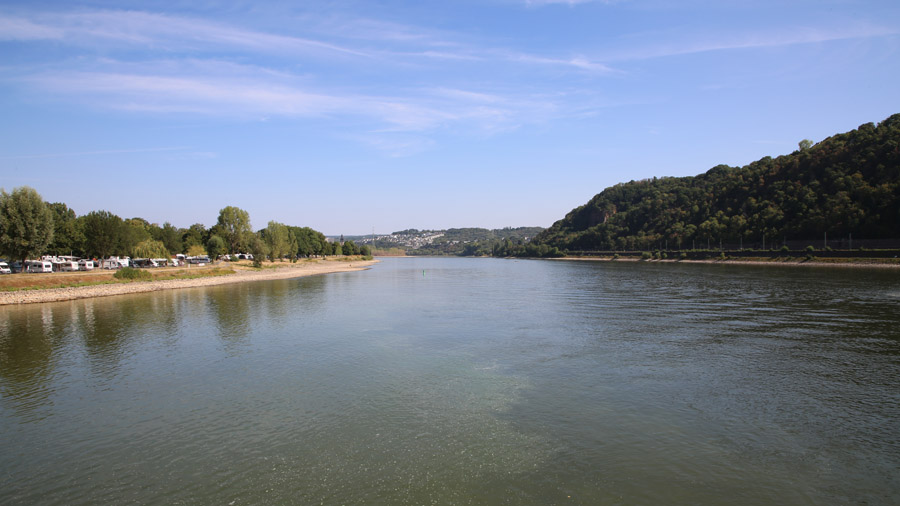 Allemagne Coblence Rencontre entre Moselle et Rhin