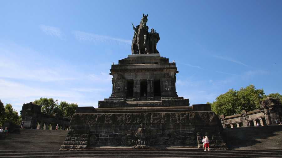 Allemagne Coblence Statue