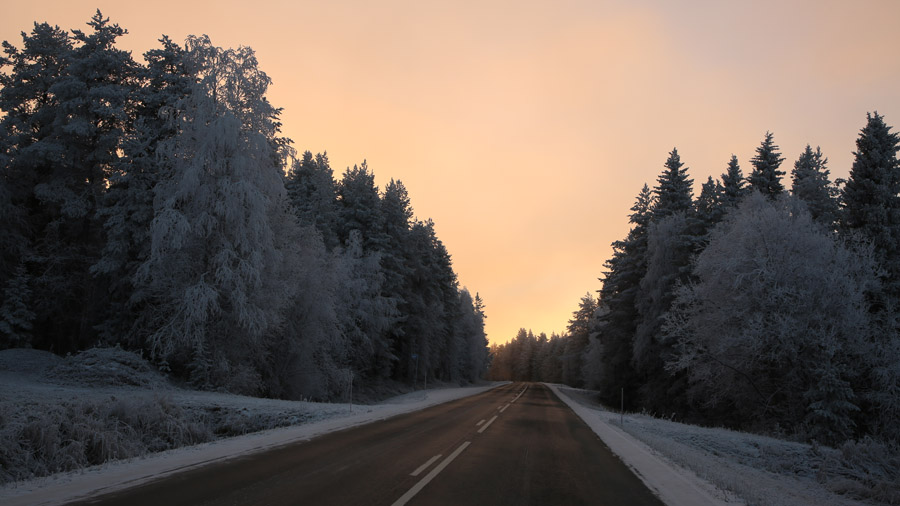 Finlande Laponie Route