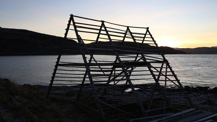 Norvege Hammerfest Suspension de peche