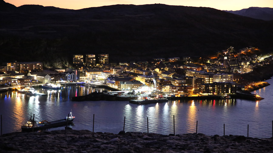 Norvege Hammerfest Vue globale