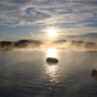 Islande Myvatn Nature Baths Lac